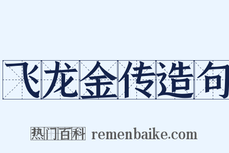 飞龙金传造句是什么意思的图片